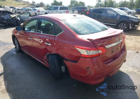 2013 Nissan Sentra Sr z USA, uszkodzony, nr VIN 3N1AB7AP7DL673995
